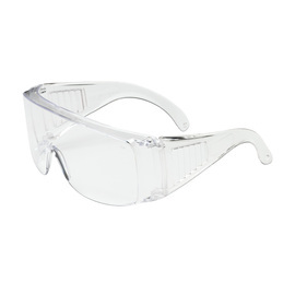 250-99-0900 SAFETY GLASSES SCOUT VISITOR SPECS, CLEAR ANTI-SCRATCH LENS OTG